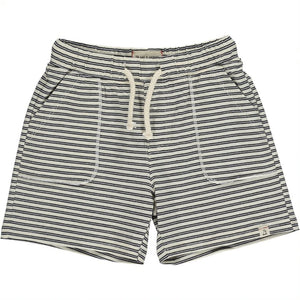 Timothy Cream/Blue Pique Short