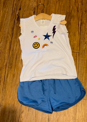 Caroline Royal Athletic Short