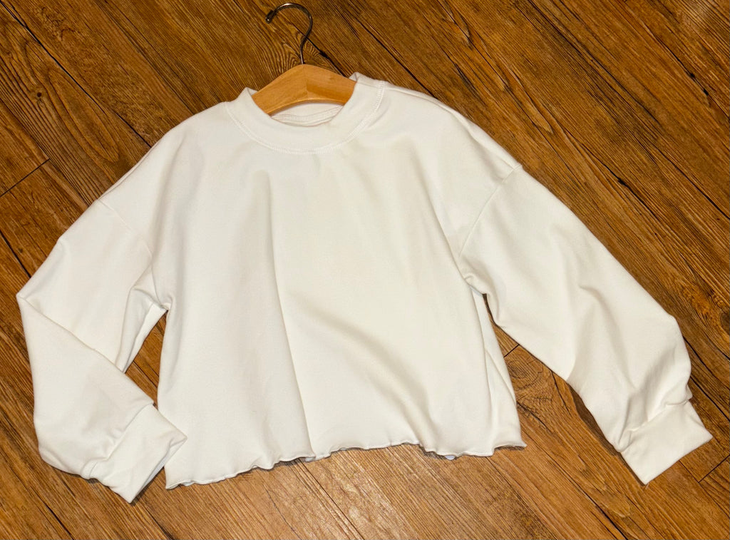 Ivory Crew Sweater