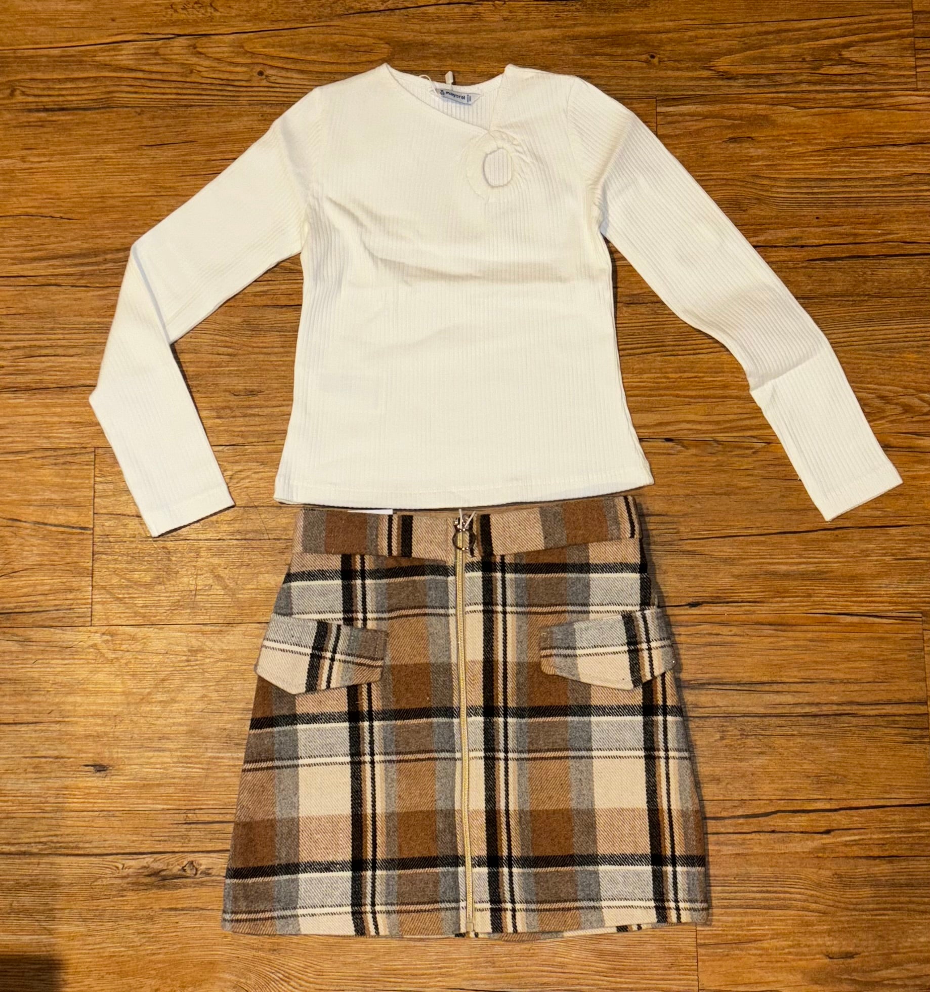 Winter Plaid Skirt