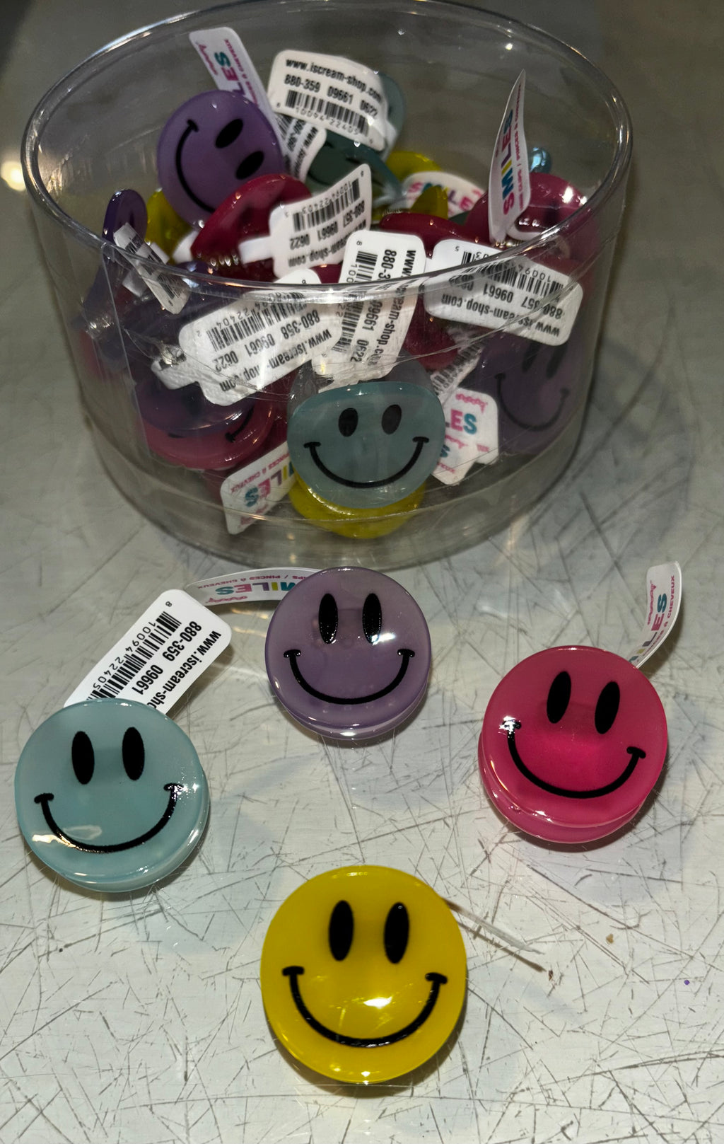 Smiles Mini Hair Clips