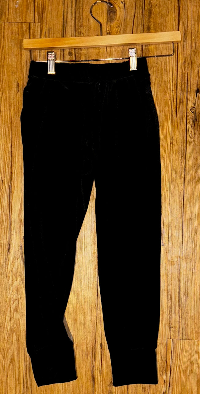 Black Velvet Jogger