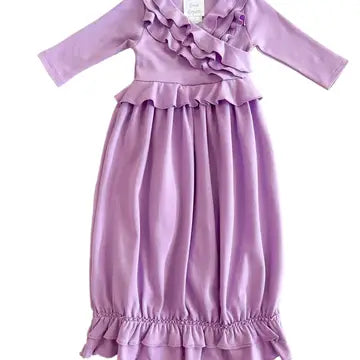 Jenna Gown Sheer Lilac